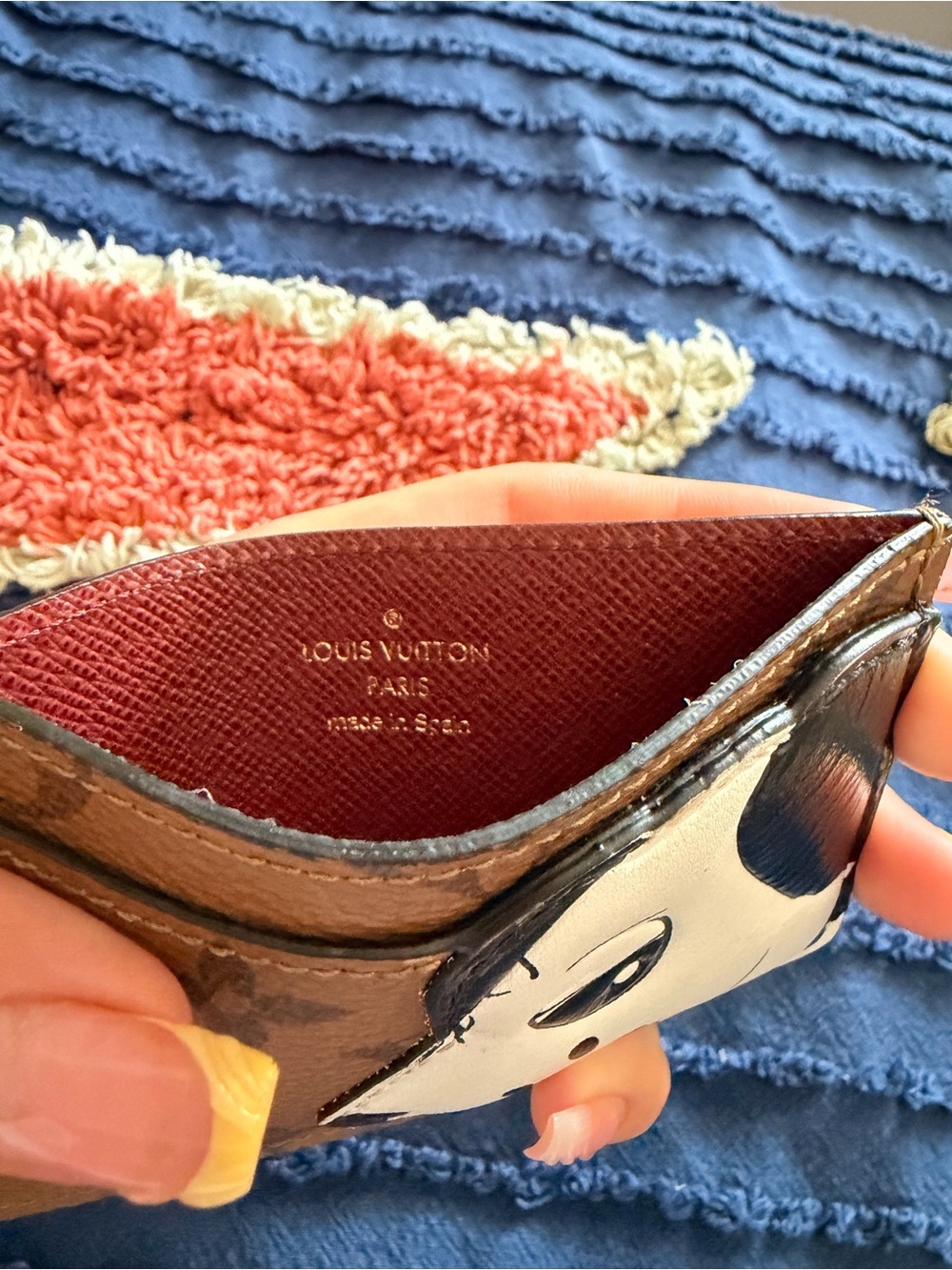 Louis Vuitton Brown Monogram Slim Card Holder - Picture 3 of 3